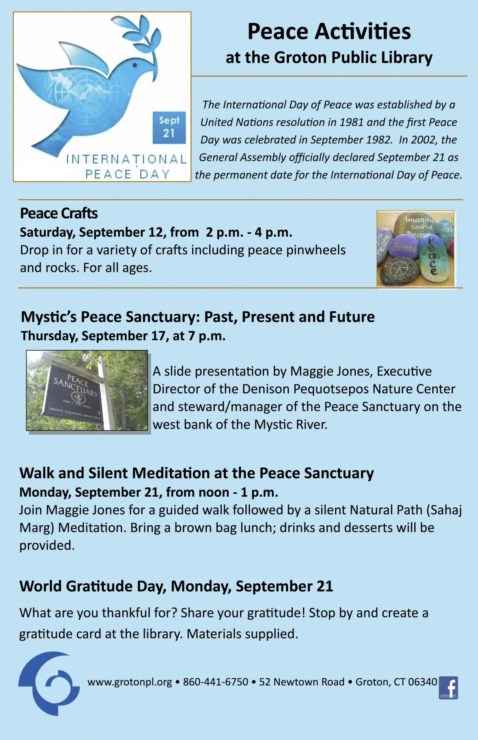 International Day of Peace Activities International Day of Peace Activities | Power Vinyasa Yoga Class in Mystic CT
