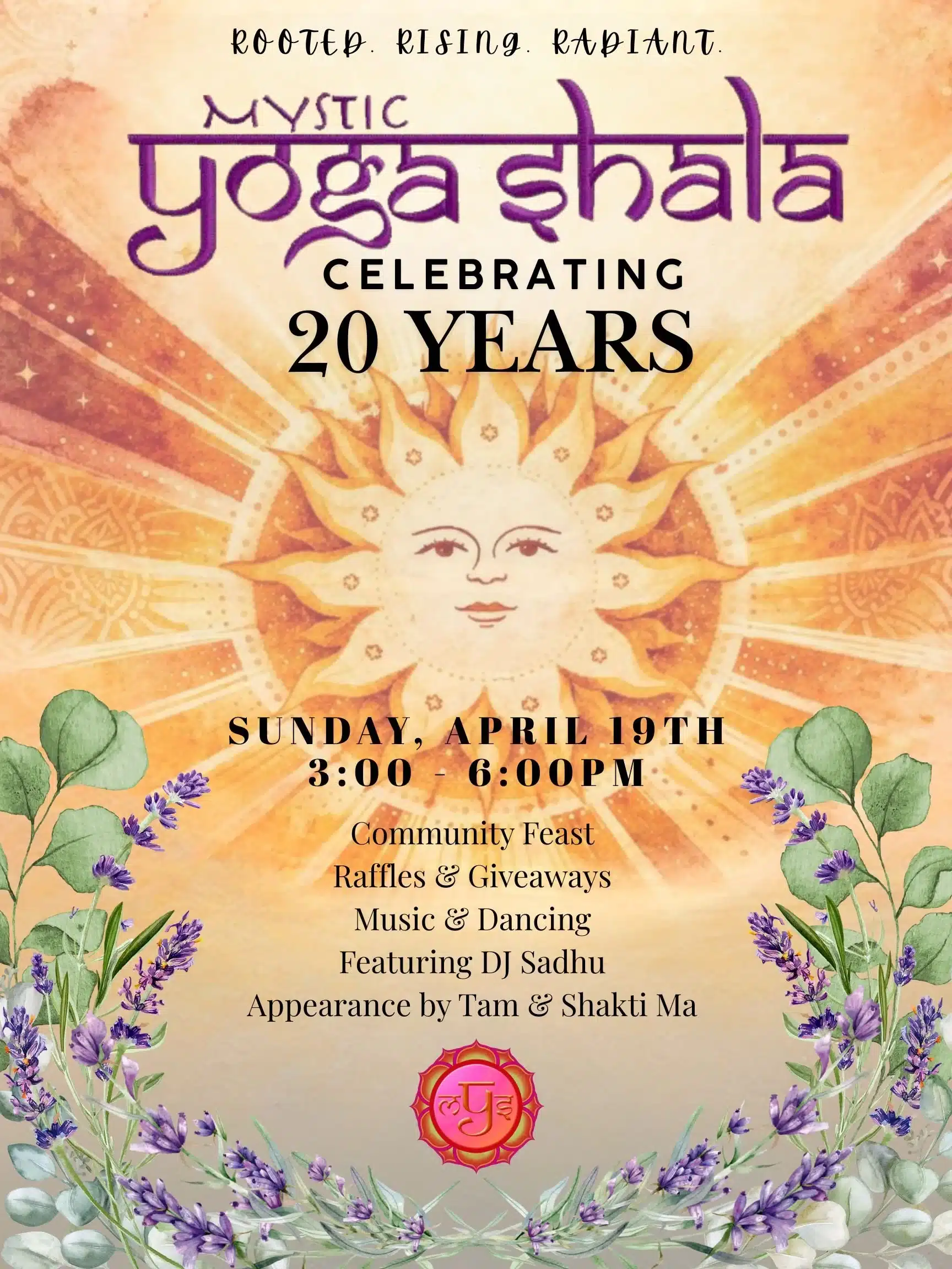 Shala 20th Year Anniversary Celebration | Power Vinyasa Yoga Class in Mystic CT