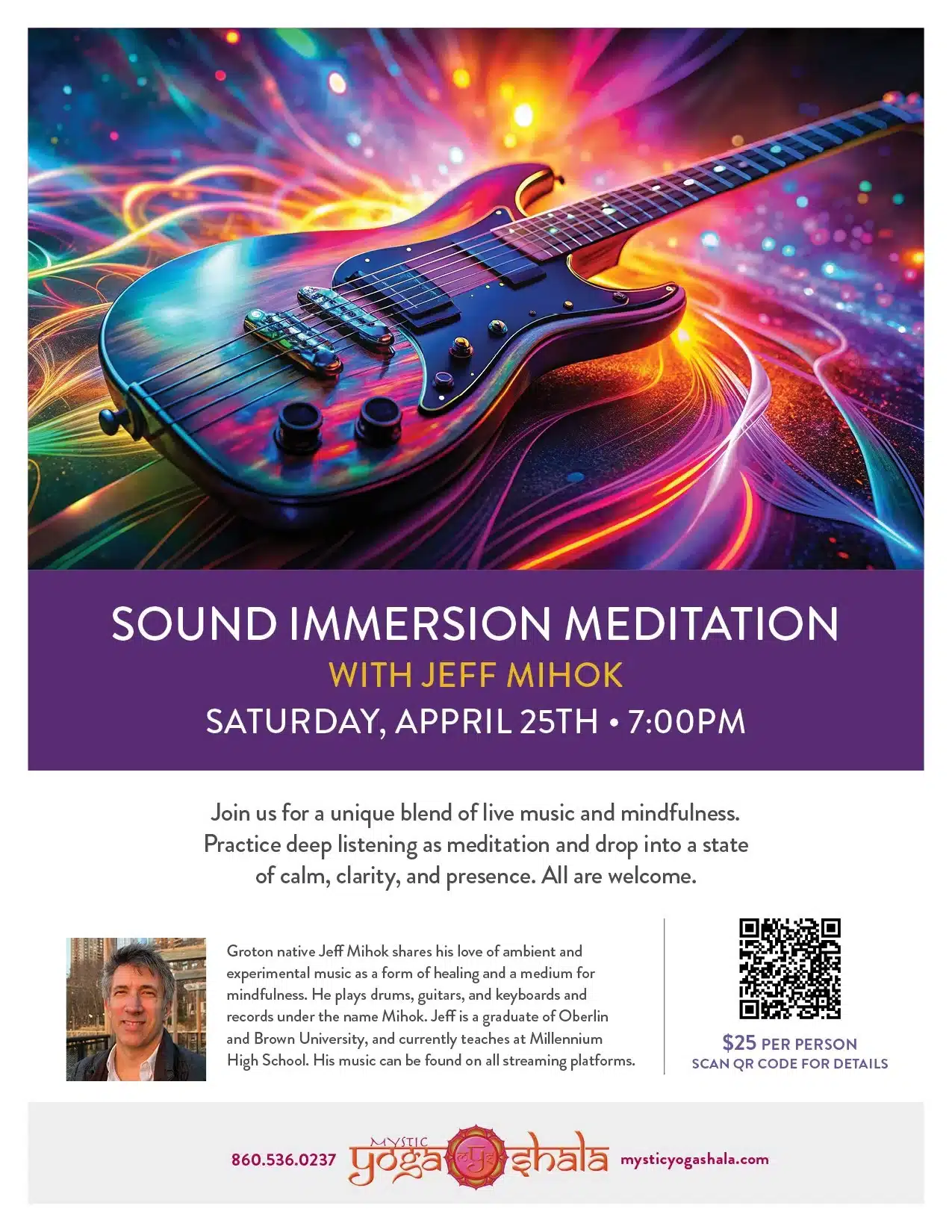 Sound Immersion Meditation | Power Vinyasa Yoga Class in Mystic CT