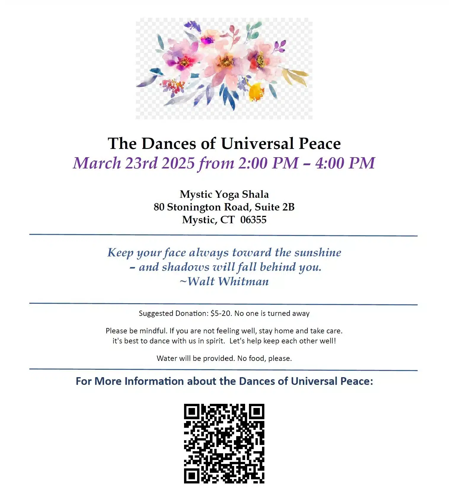 The Dances of Universal Peace | Power Vinyasa Yoga Class in Mystic CT