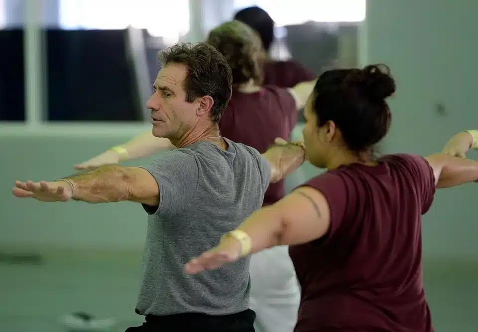 Yoga Spreading Mindfulness Inside Niantic Prison | Power Vinyasa Yoga Class in Mystic CT